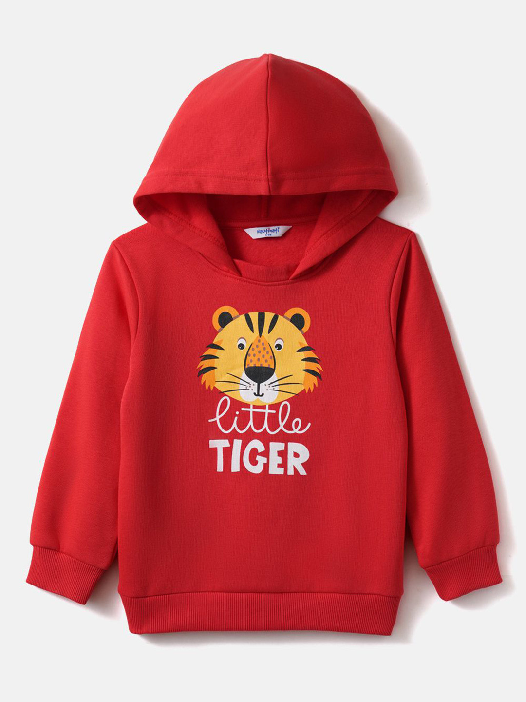 Nautinati Boys' Fleece Little Tiger Printed Sweatshirt Hoodie