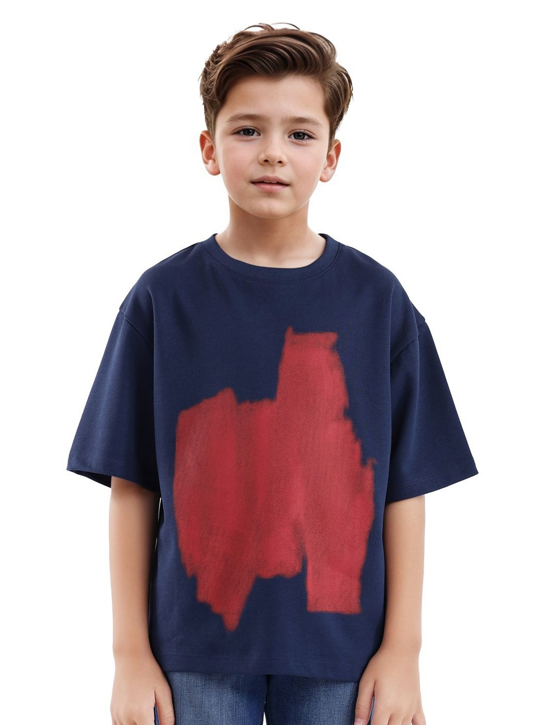 Rare Ones Boys Pigment Print Boxy T-Shirt