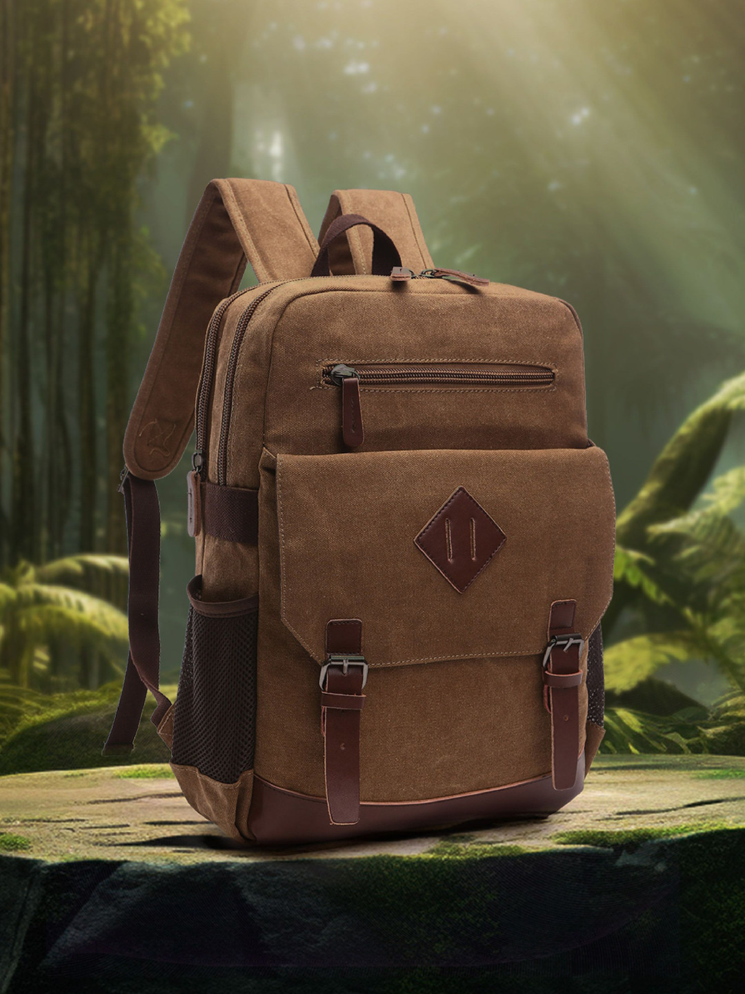 Goatter Men Multi Pocket Travel Laptop Backpack