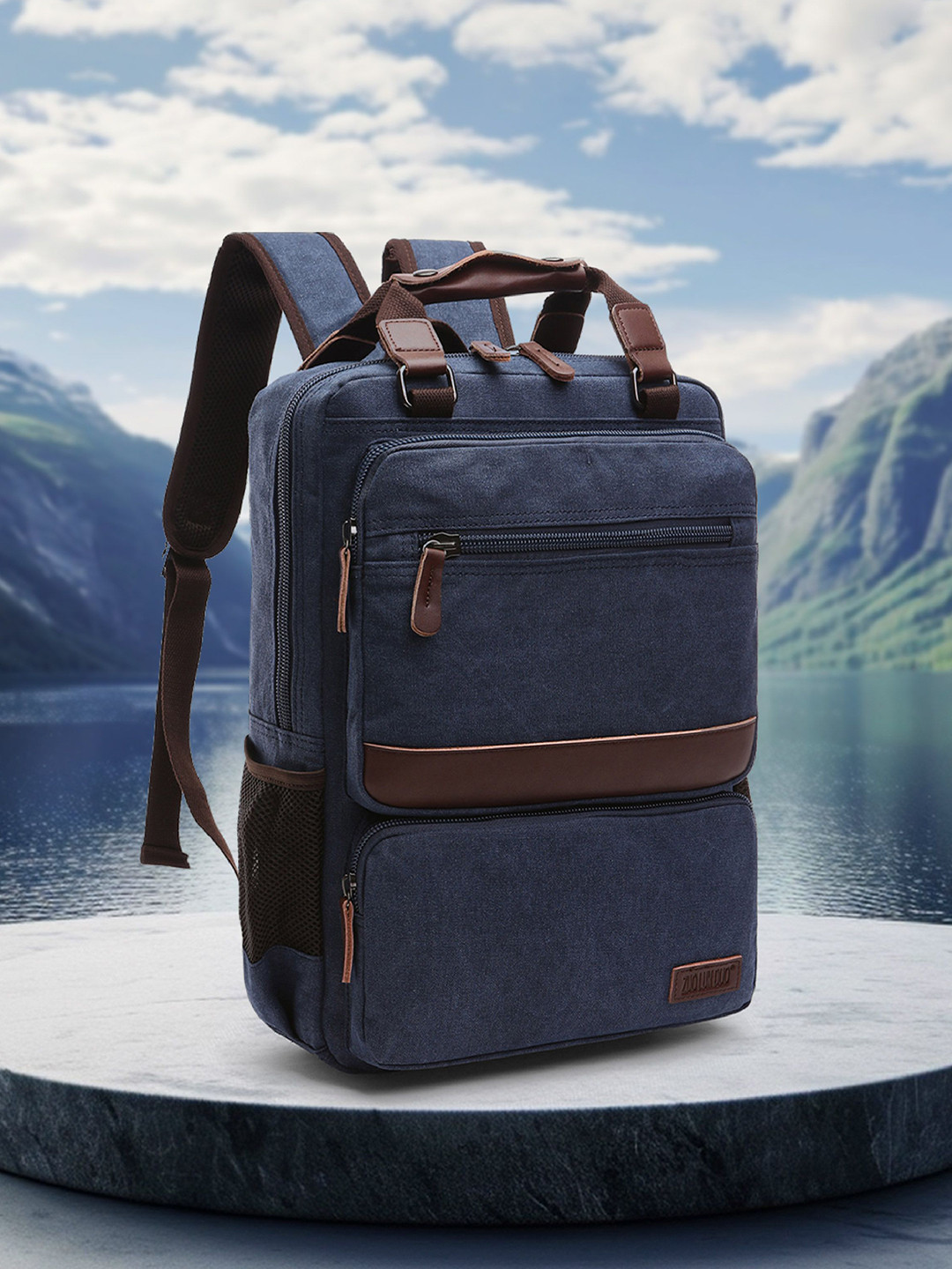 Goatter Men Multi Pocket Travel Laptop Backpack