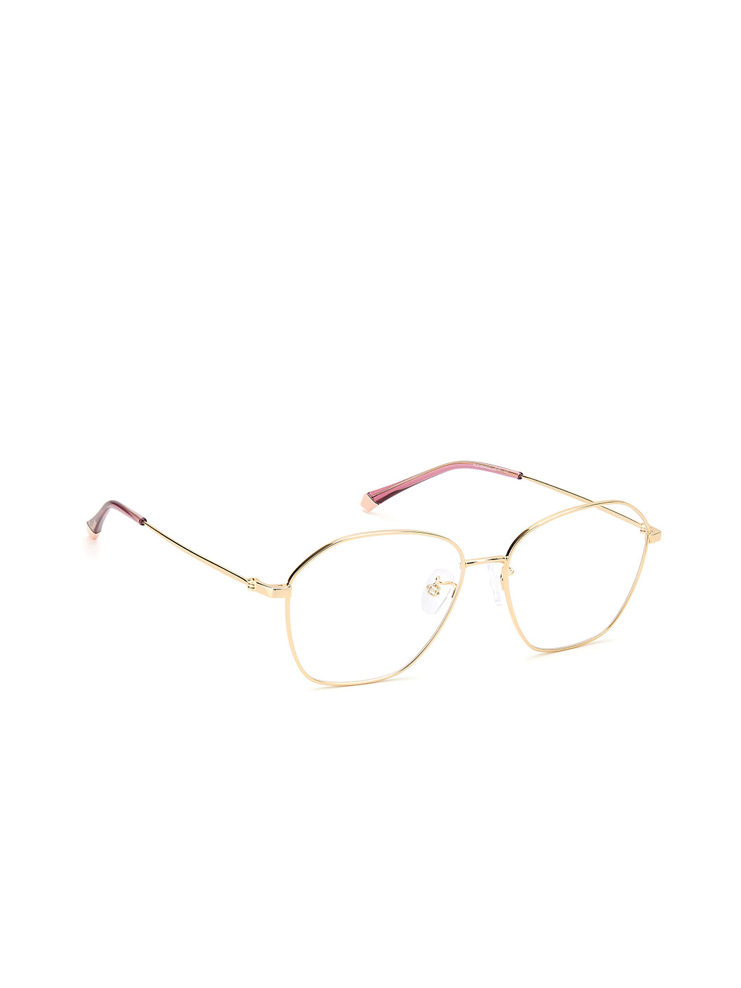 Polaroid Women Rimless Aviator Oval Shape Frames