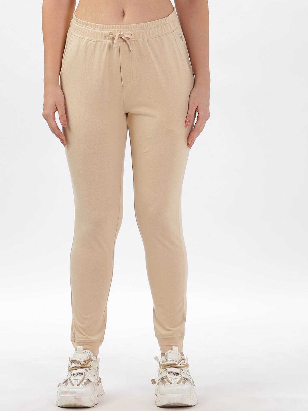 DOMIN8 Women Organic Cotton Mid Rise Jogger