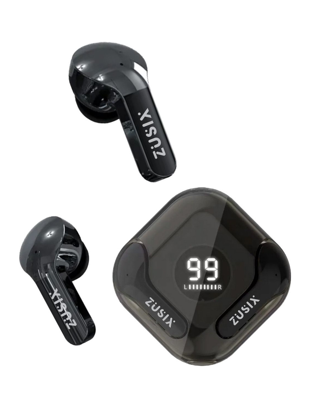 zusix Ultrapods LY80 with 40H Playtime, Wireless Bluetooth 5.3 Earbuds