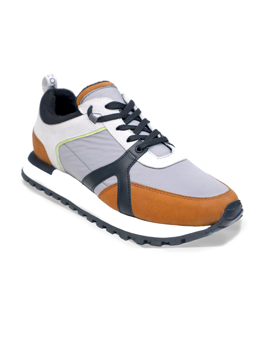 mccoy Men M-5050 Antibacterial Colourblocked Leather Sneakers