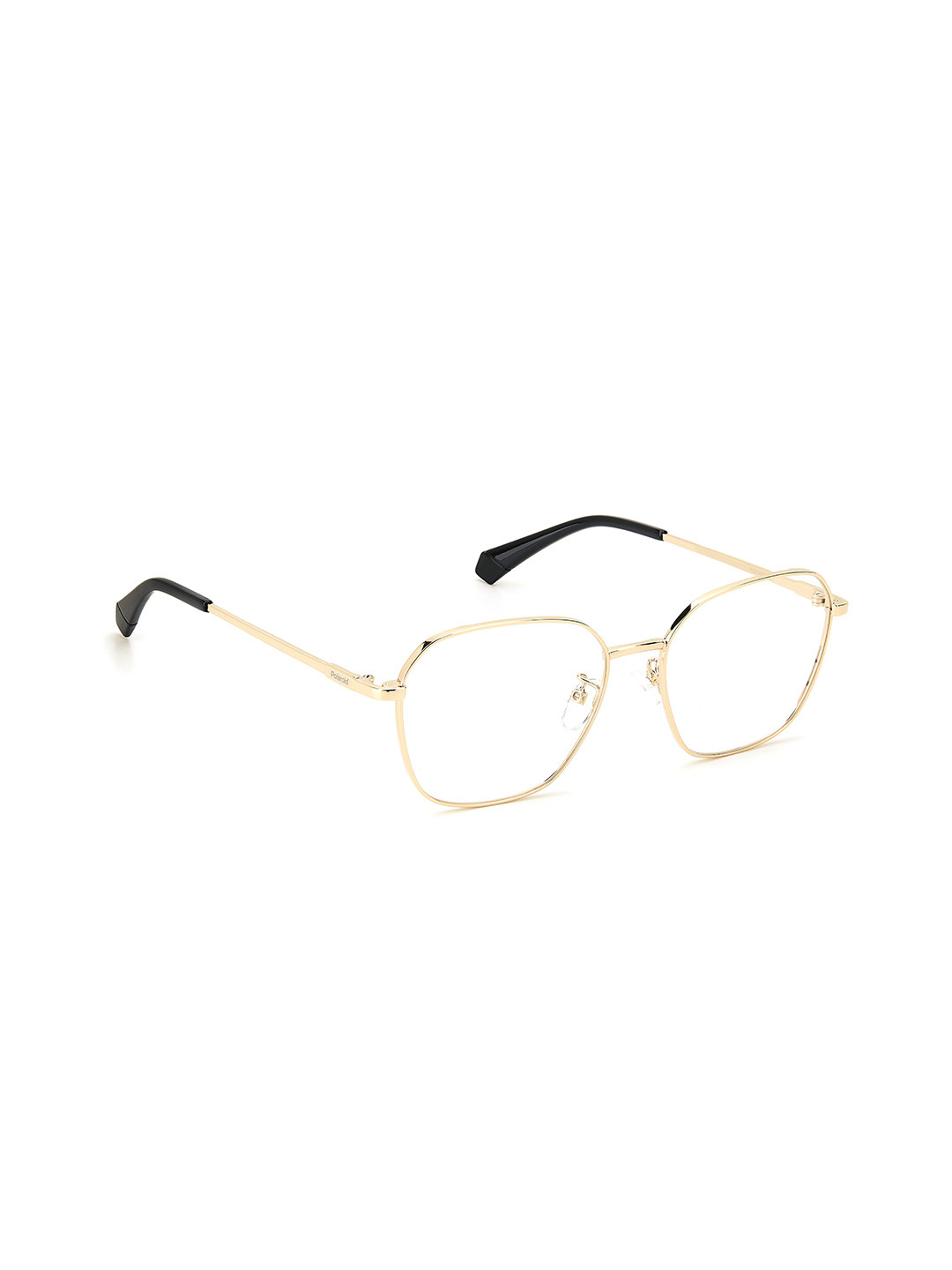 Polaroid Women Gold-Toned Rimless Oversized Frames