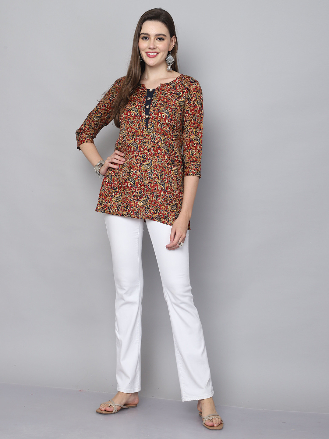 Rajnandini Printed Ethnic Tunic