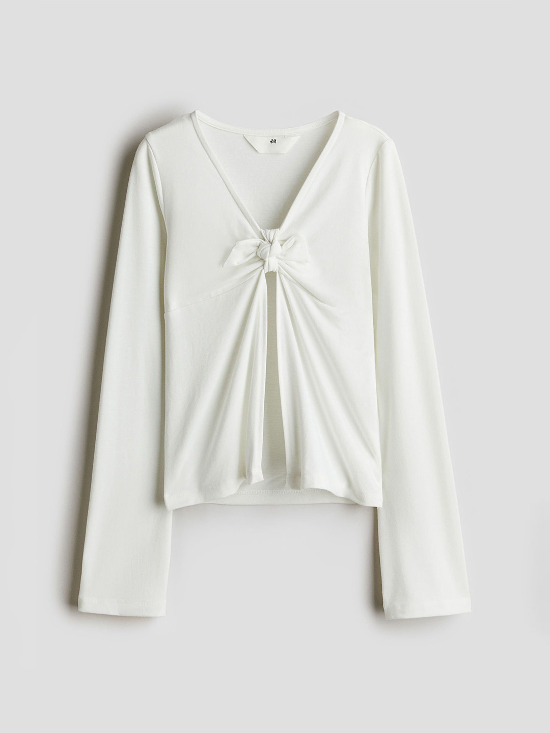 H&M Girls Tie-Detail Cardigan