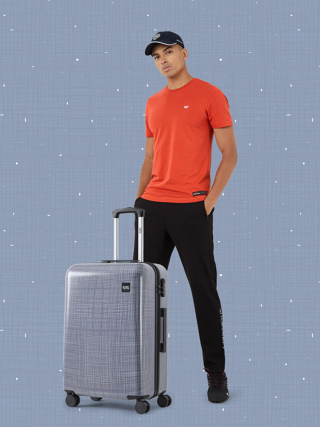 Wildcraft Hard Sided Trolley Suitcase