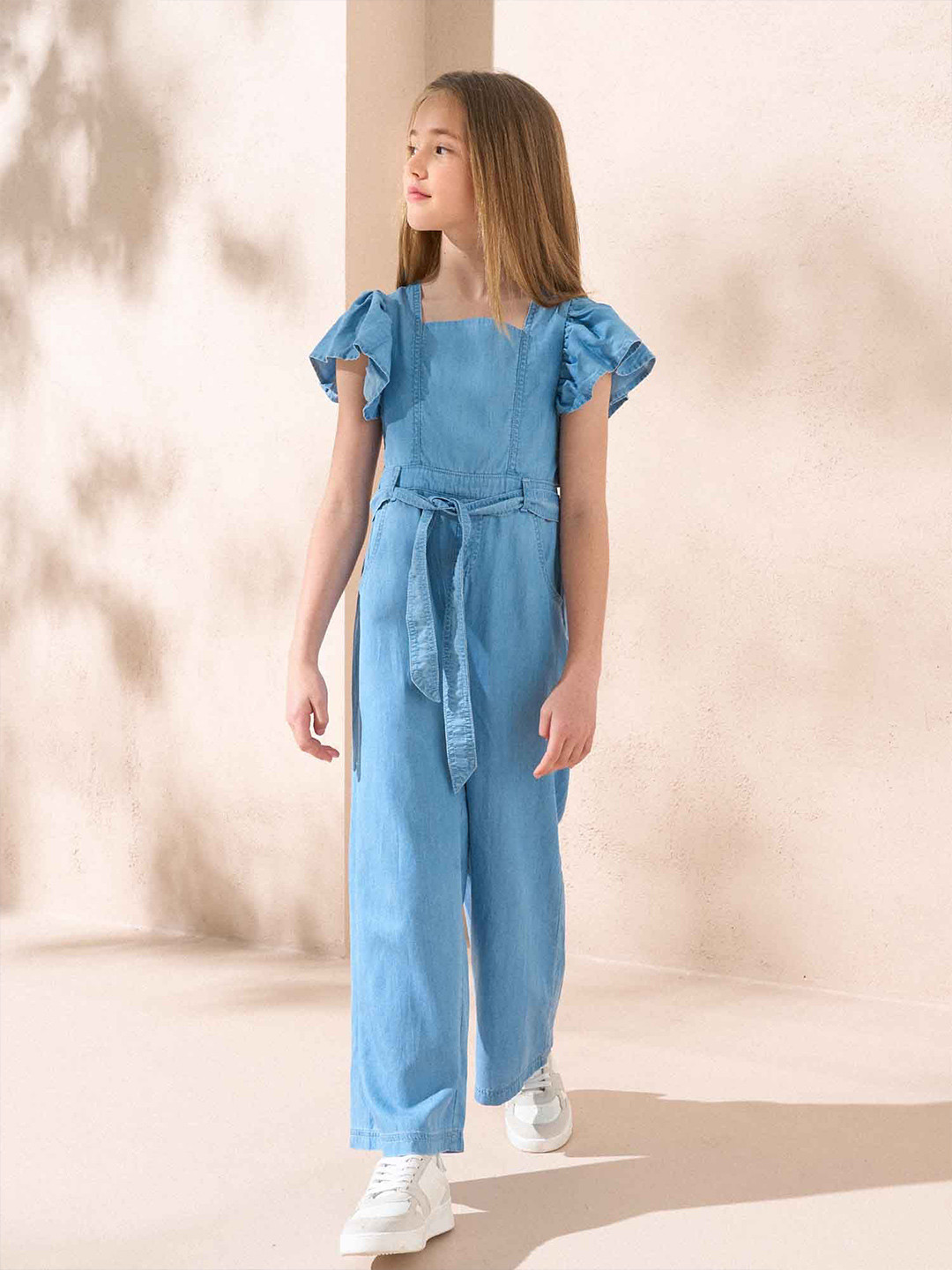 Angel & Rocket Girls Tencel Culotte Jumpsuit