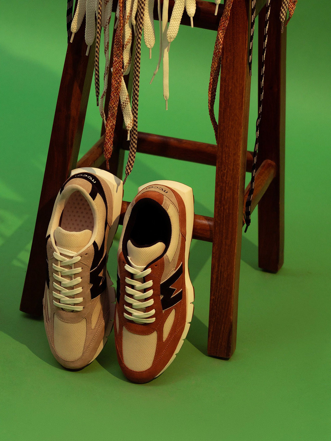 mccoy Men M-6060 Antibacterial Leather Sneakers