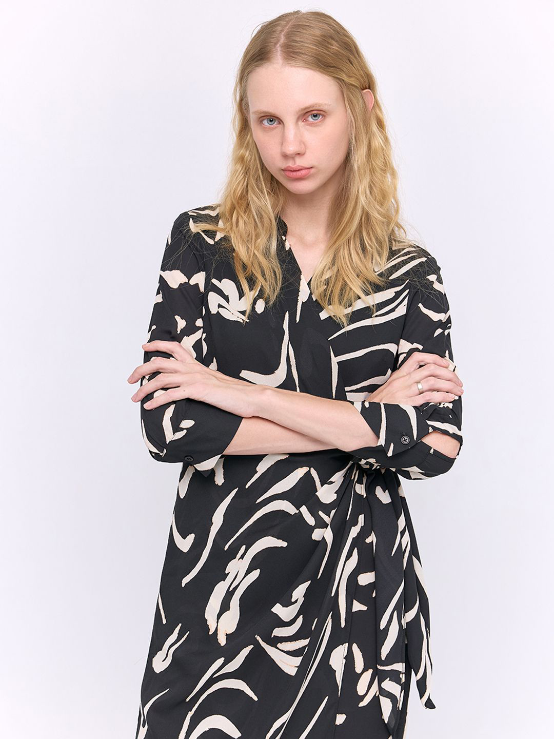 COVER STORY Print Midi Dress