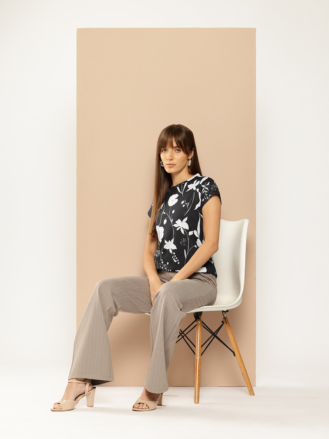 her by invictus Floral Printn T-shirt