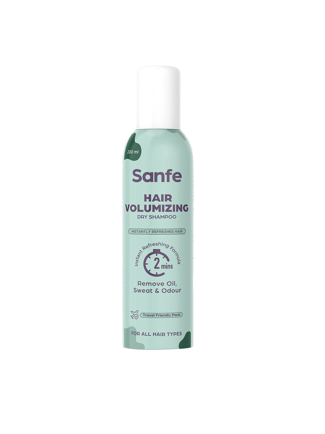 Sanfe Hair Volumizing Dry Shampoo with Keratin - 200 ml
