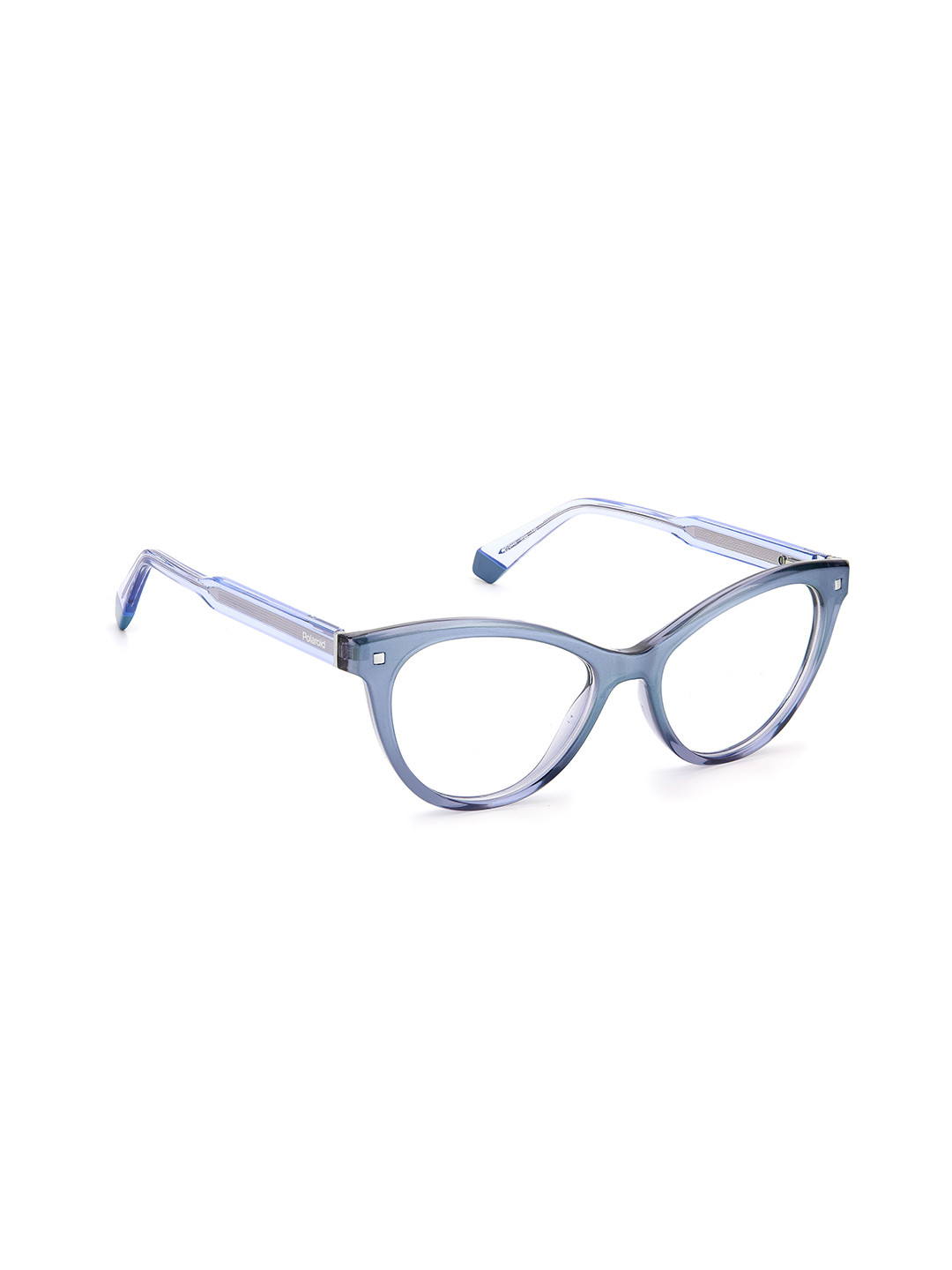 Polaroid Women Rimless Aviator Frames