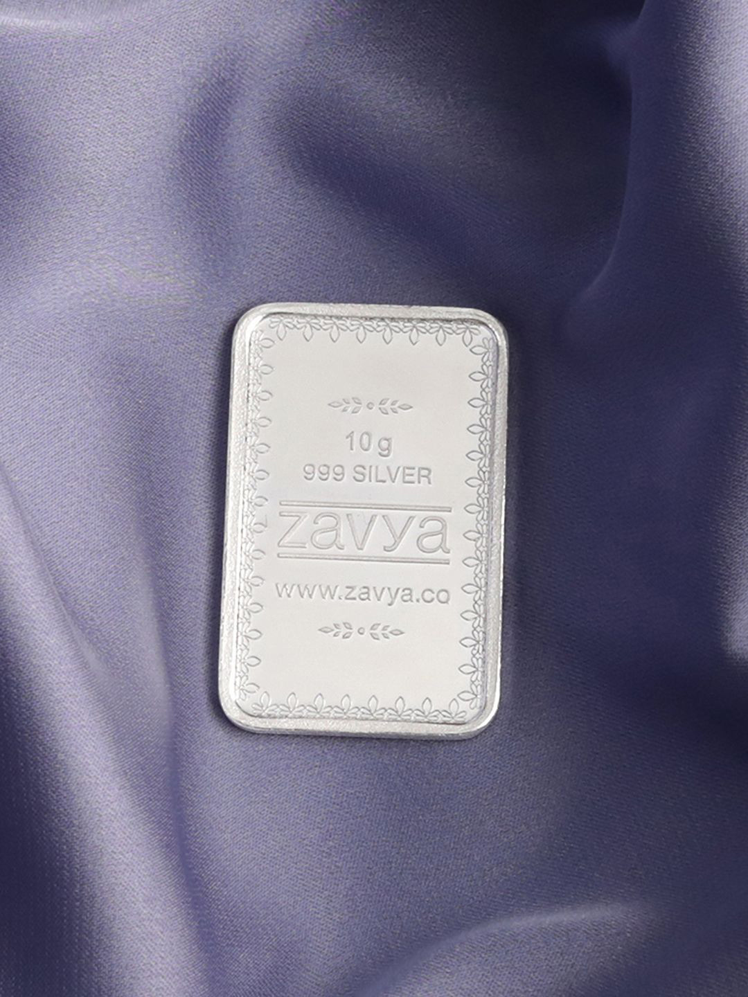 Zavya 925 Sterling Silver Bar-10g