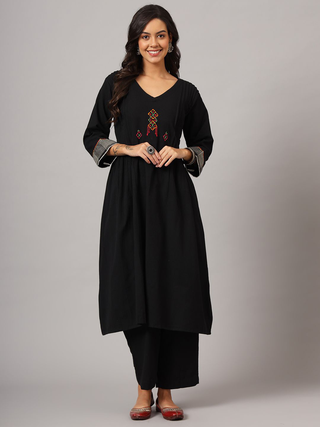 DART STUDIO Women Pure Cotton Kurta set