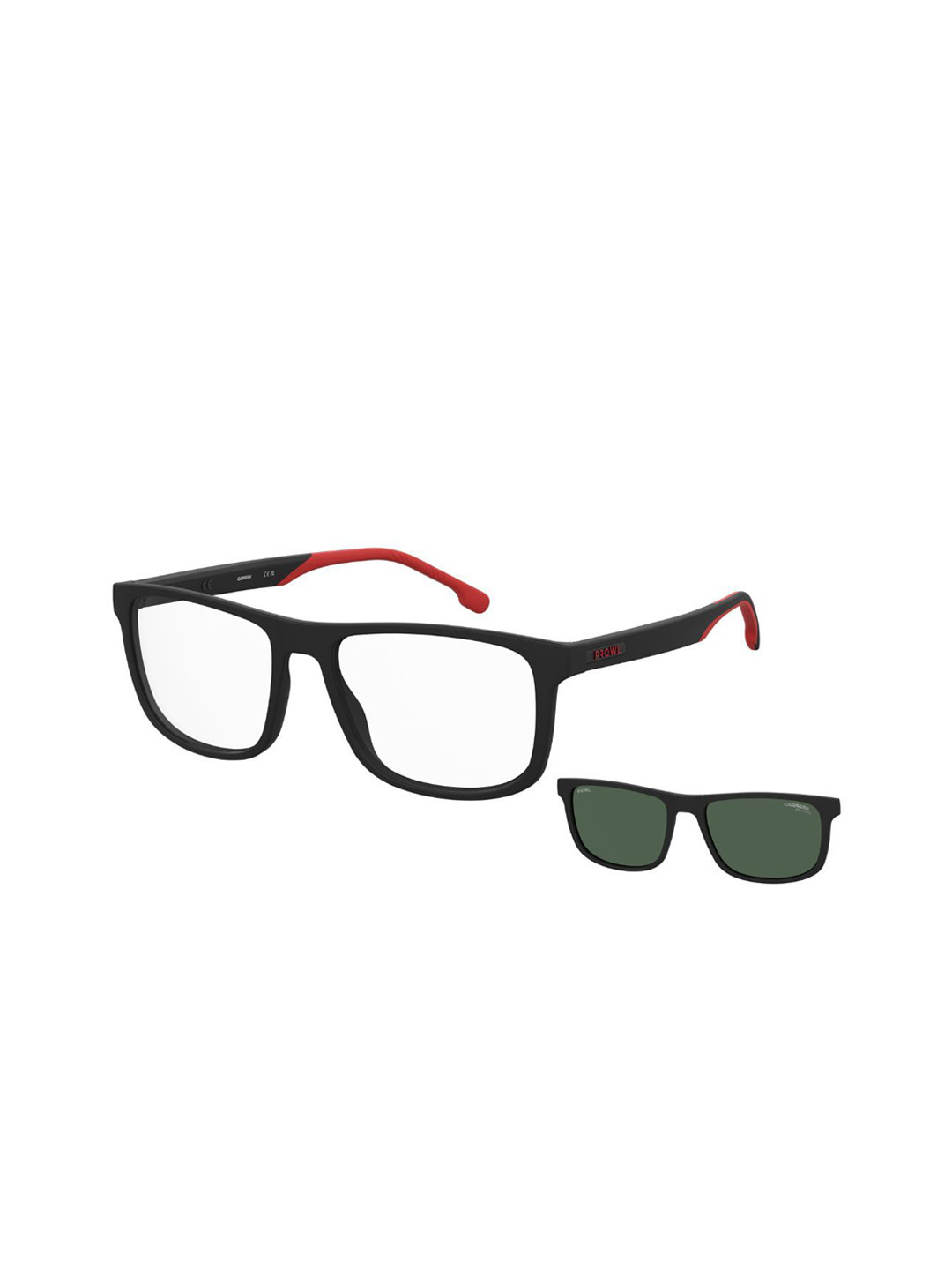 Carrera Men Rectangular Sunglasses with UV Protected Lens 20715600355UC