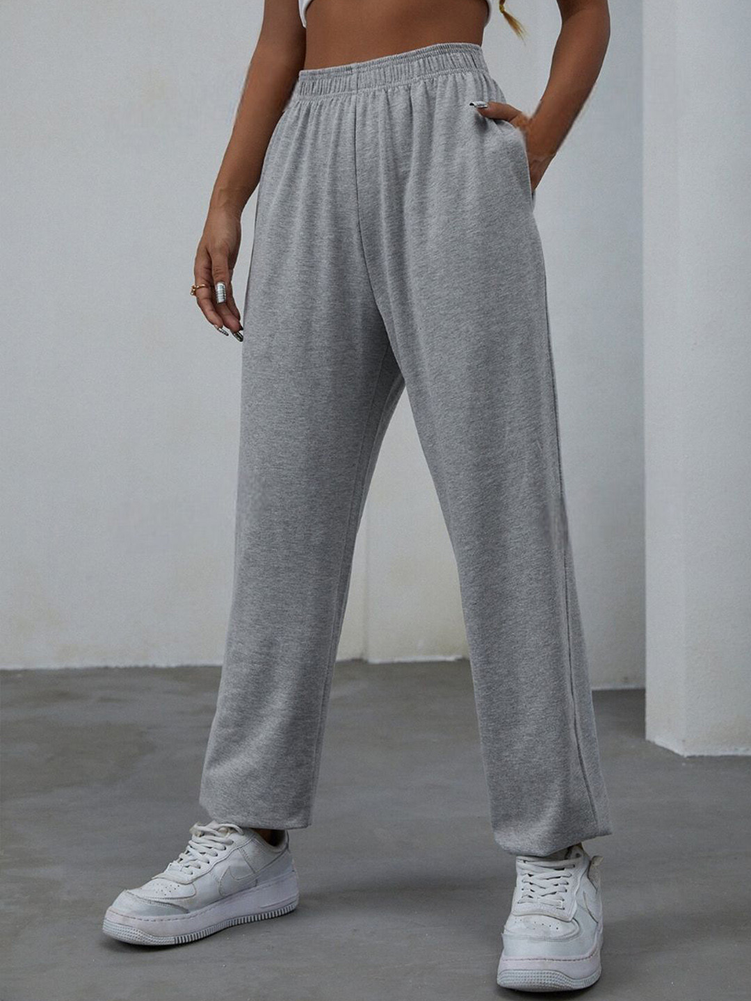 ADDICTED ATTIRE Women Original Loose Fit Joggers Trousers
