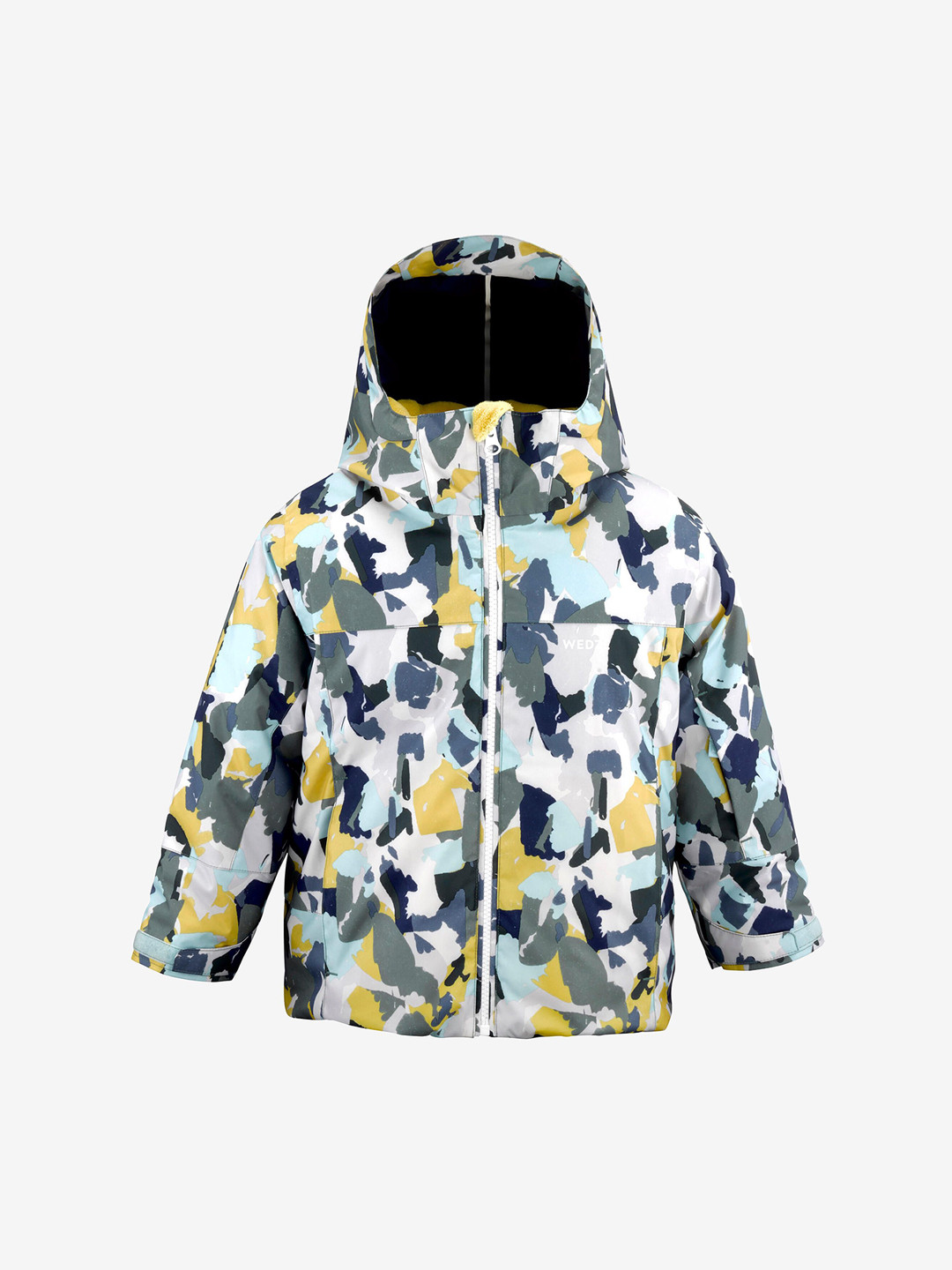 Decathlon WEDZE - Printed Water Resistant Outdoor Skiing Padded Jacket