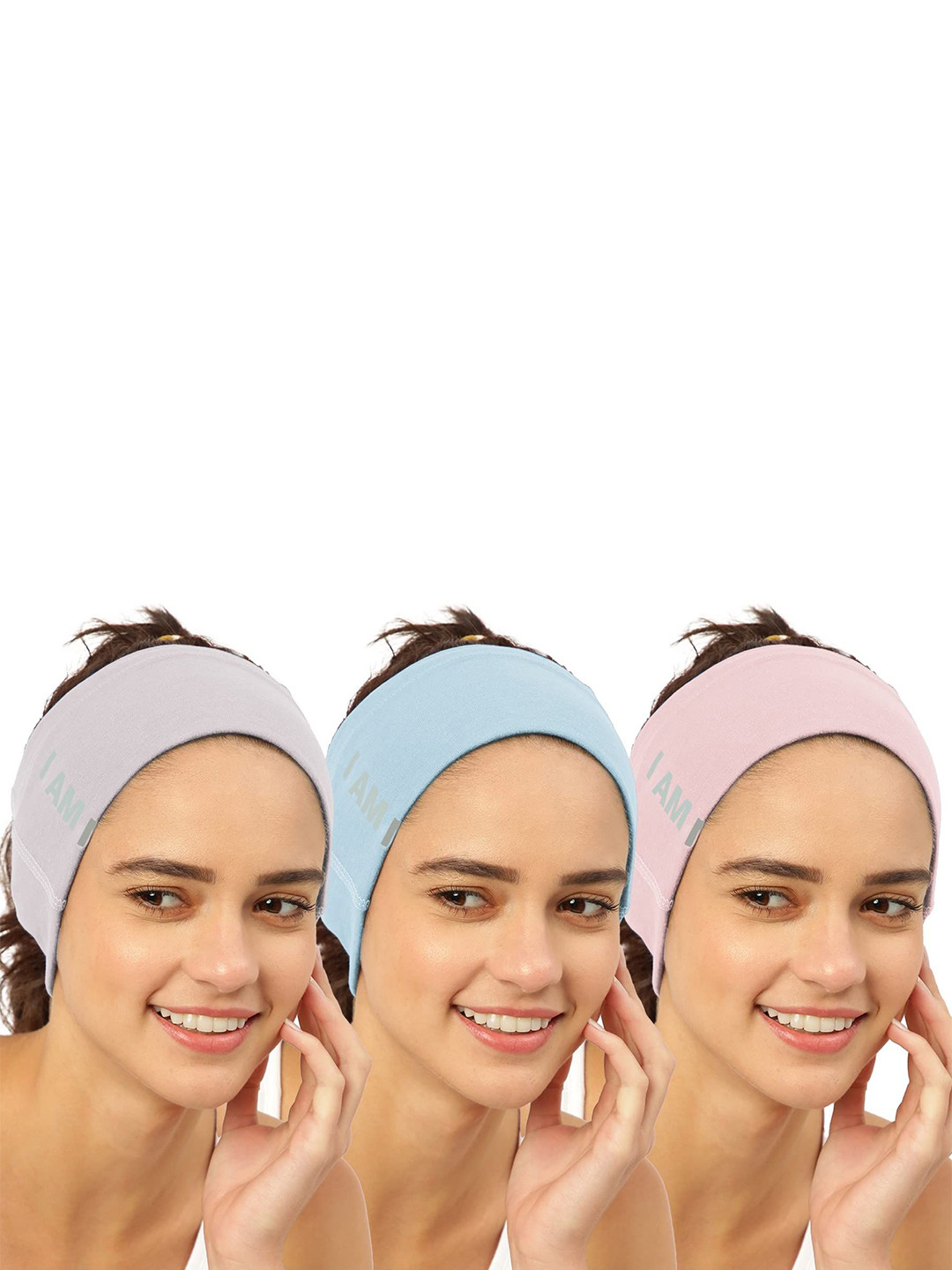 FREECULTR Adults Pack Of 3 Bandana Cloth Headband