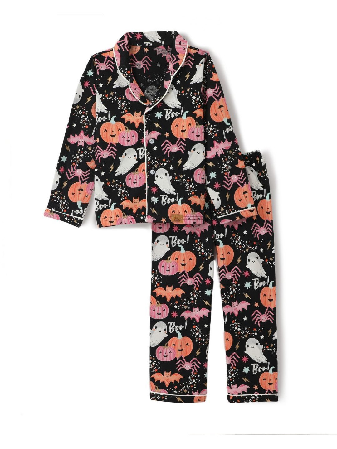 FUNKRAFTS Kids Conversational Printed Pure Cotton Night suits