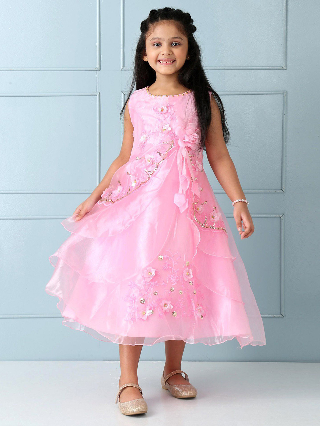 Mark & Mia Girls A-Line Midi Dress