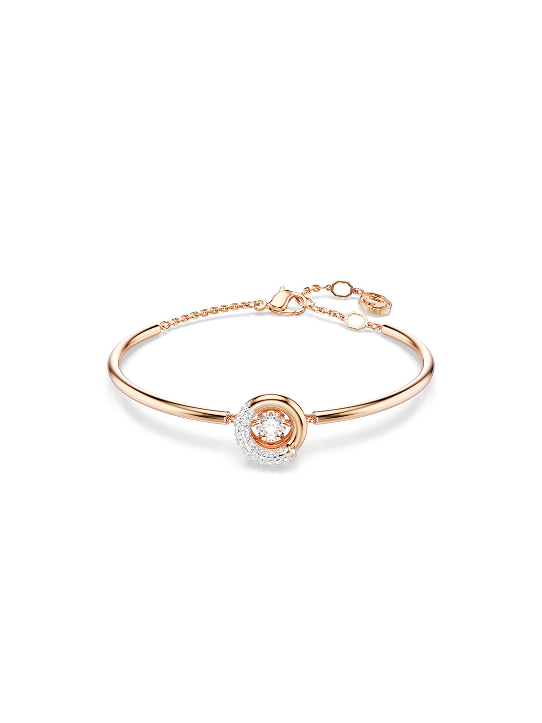 SWAROVSKI Rose Gold-Plated Crystal-Studded Bracelet