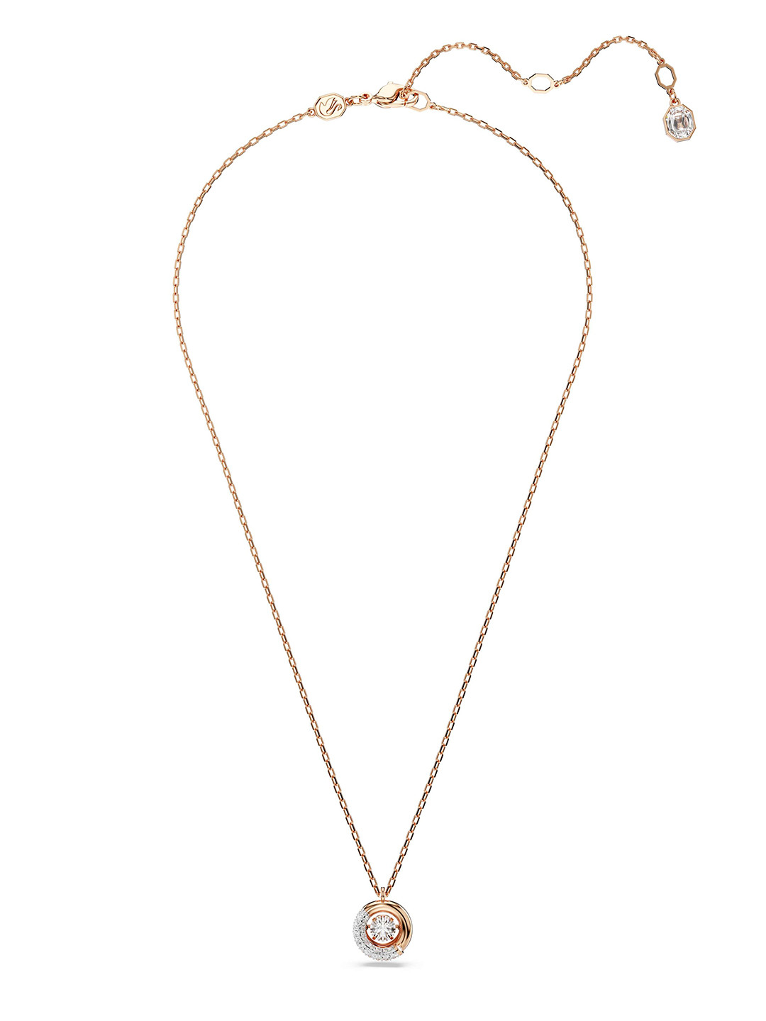 SWAROVSKI Rose Gold-Plated Pendants with Chains