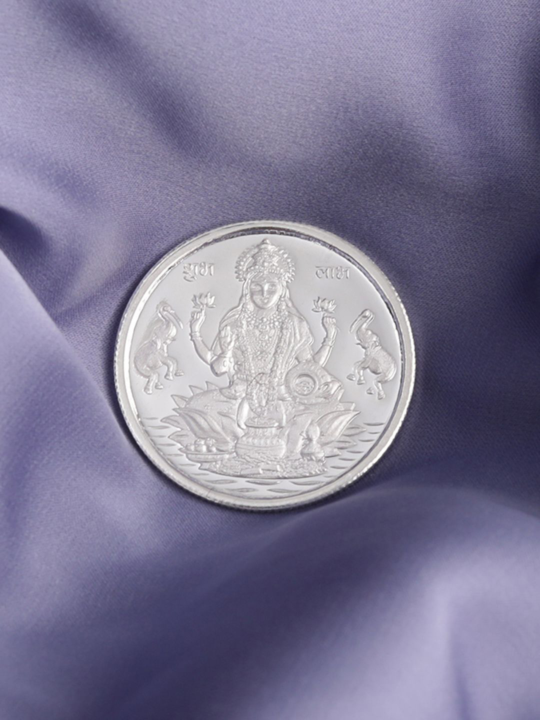 Zavya Goddess Laxmi 925 Sterling Silver Coin - 10 gm