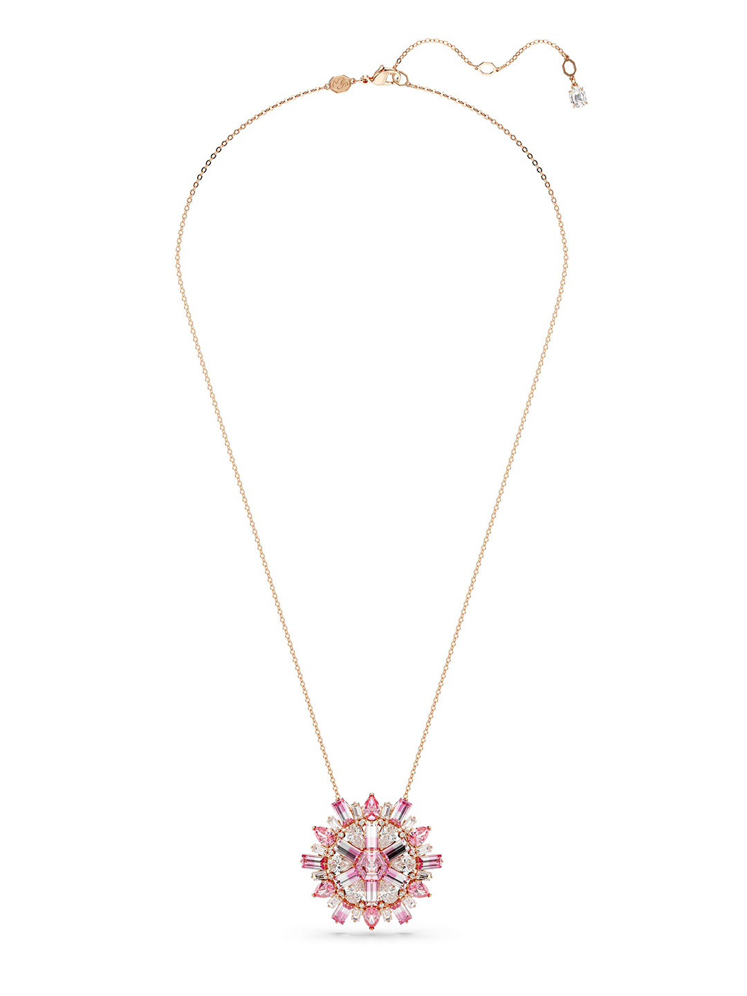 SWAROVSKI Rose Gold-Plated Crystal-Studded Necklace