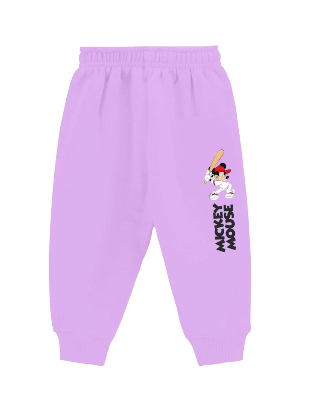 BAESD Kids Cotton Cartoon Characters Printed Mid-Rise Jogger