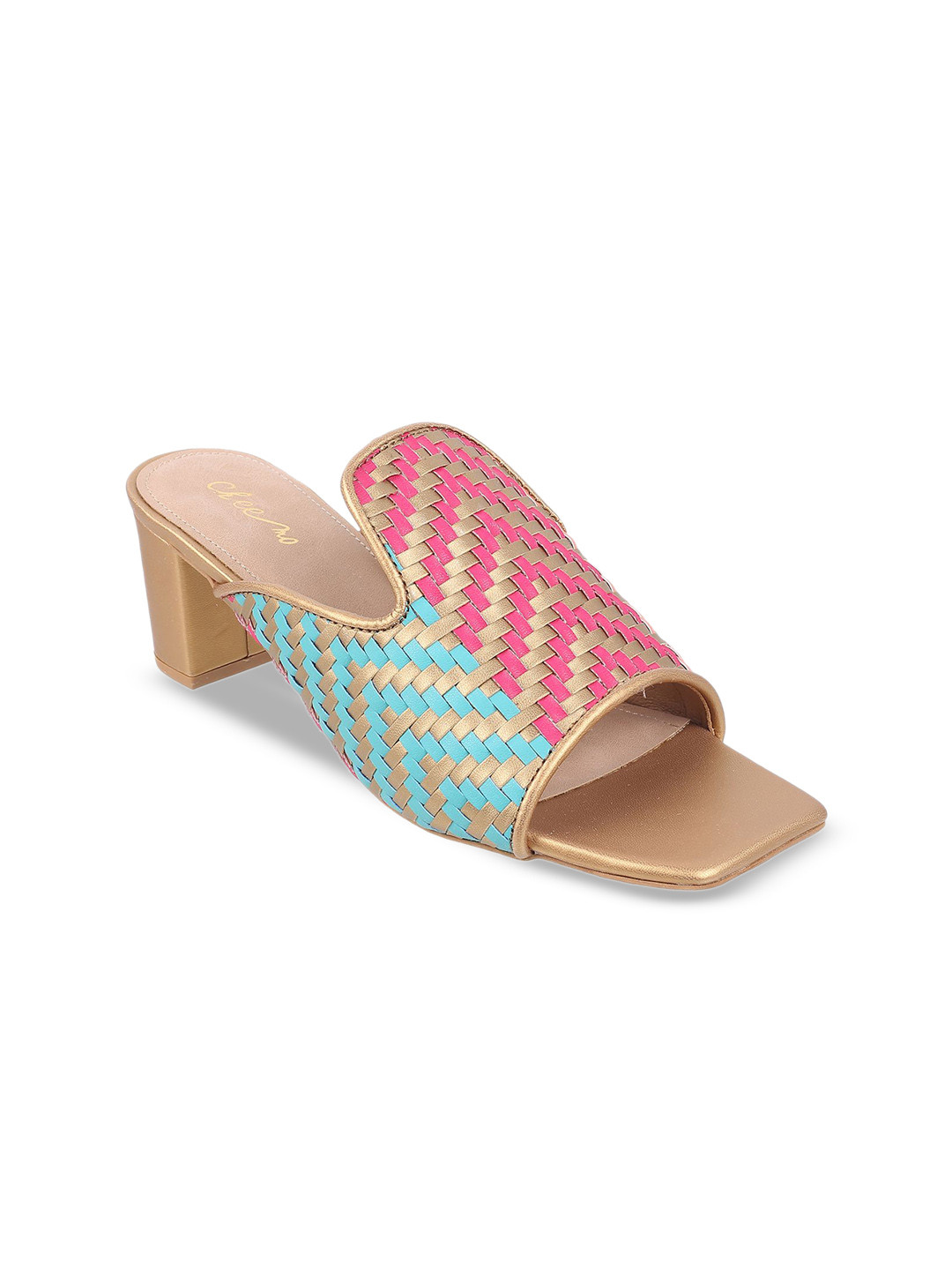 Cheemo Women Textured Block Heels