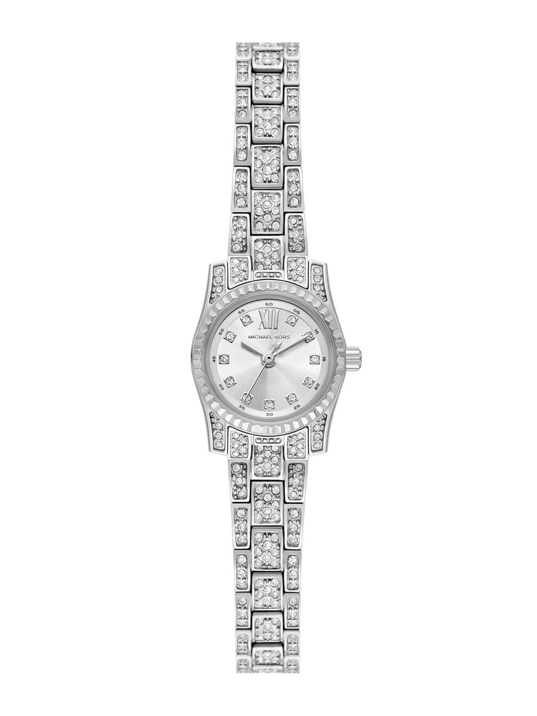 Michael Kors Women Lexington Silver Watch AK_MK4864