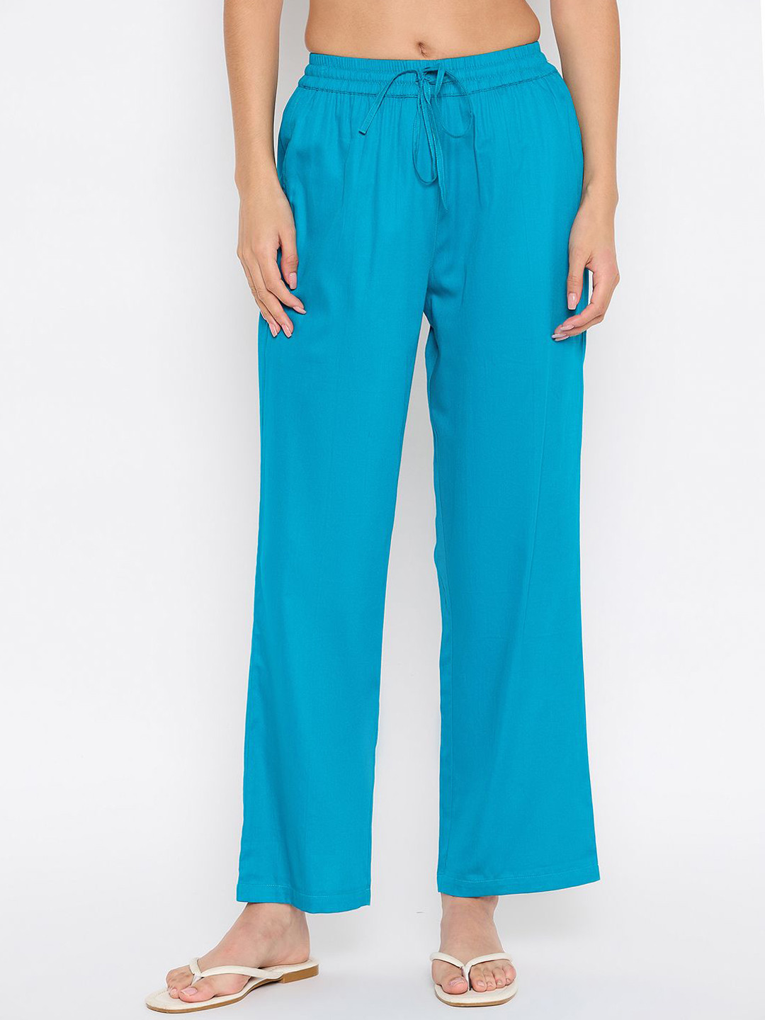 Antimony Women Relaxed Straight Leg Parallel Trousers