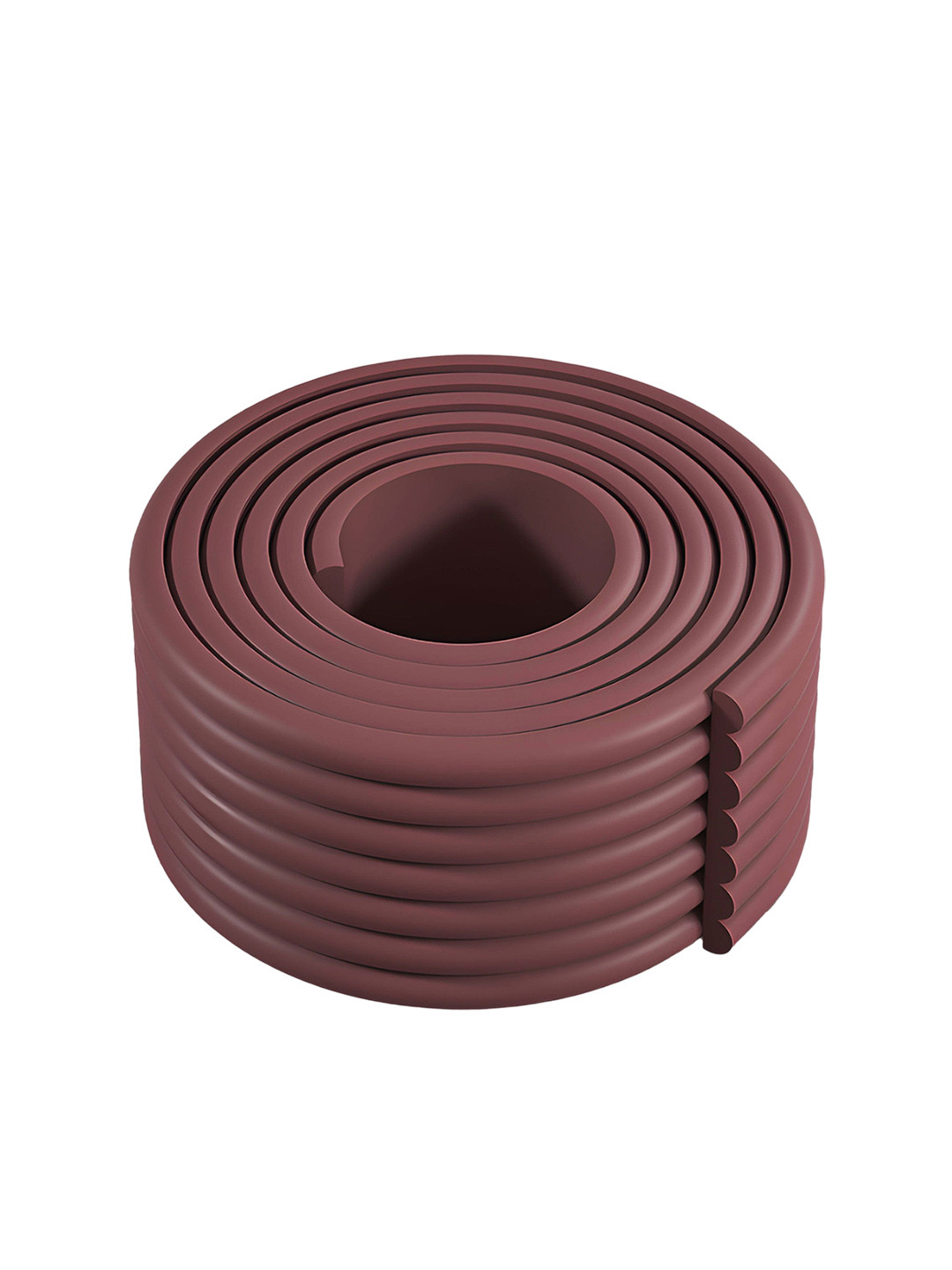 BAESD Baby Proofing Edge & Corner Guards Childs Safety - W-Shape - Spiral Dusky Rose