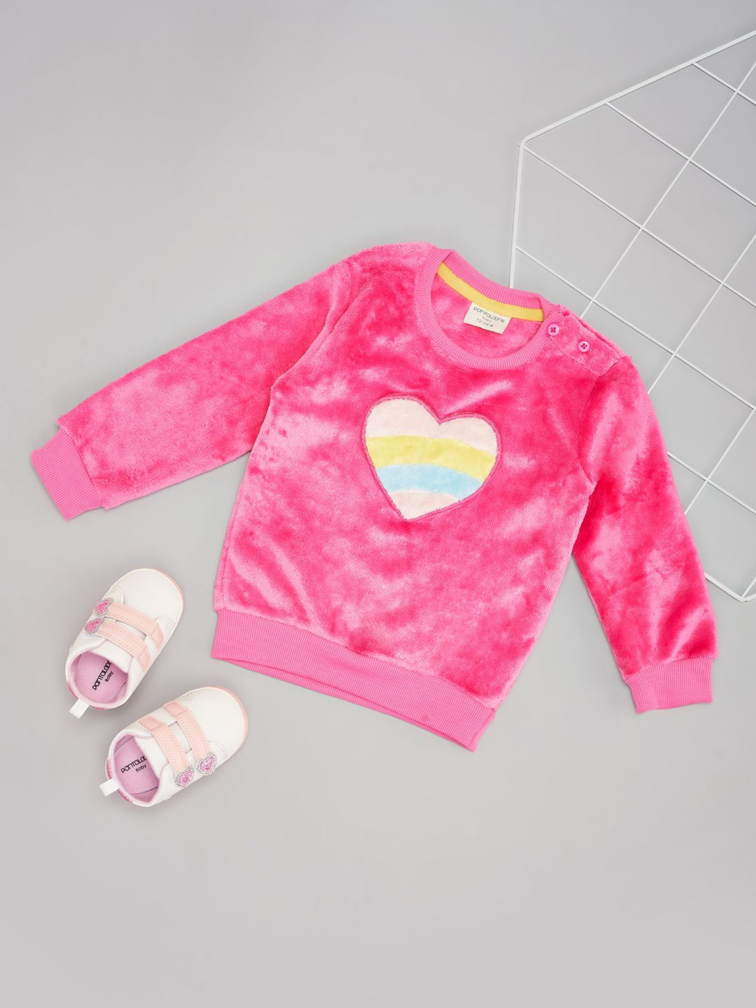 Pantaloons Baby Girls Pullover Sweatshirt