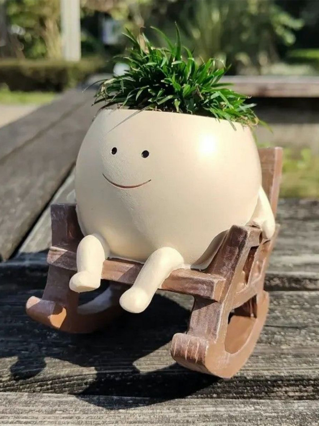 ArteCasa Swing Beige Ceramic Vase