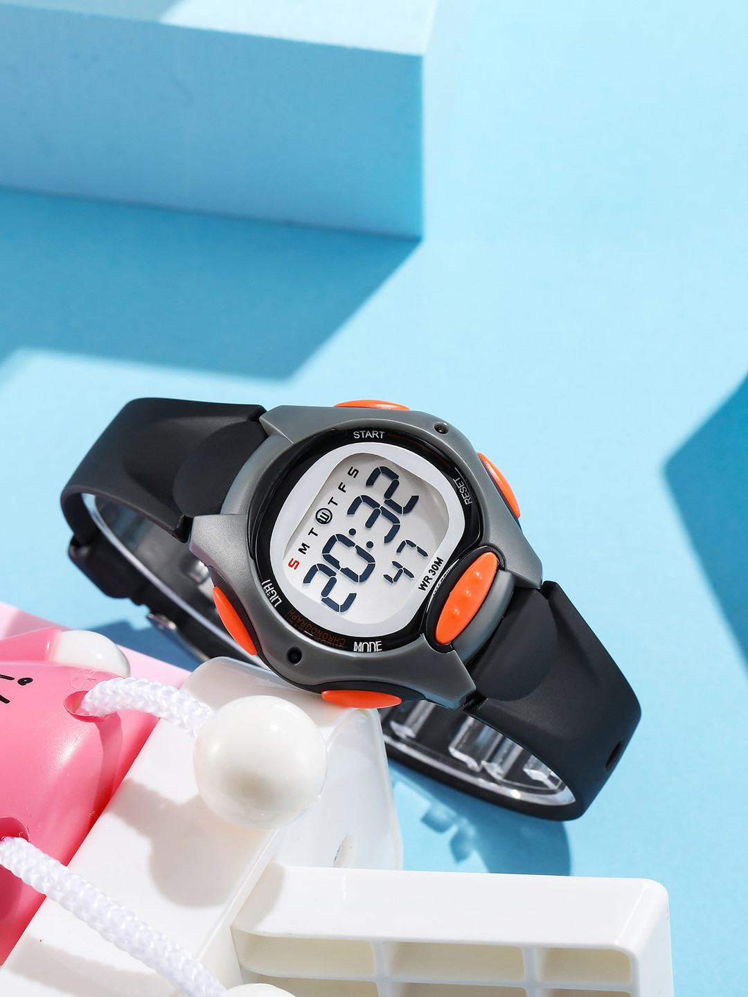 Shocknshop Unisex Kids Dial & Straps Digital Multi Function Watch 330