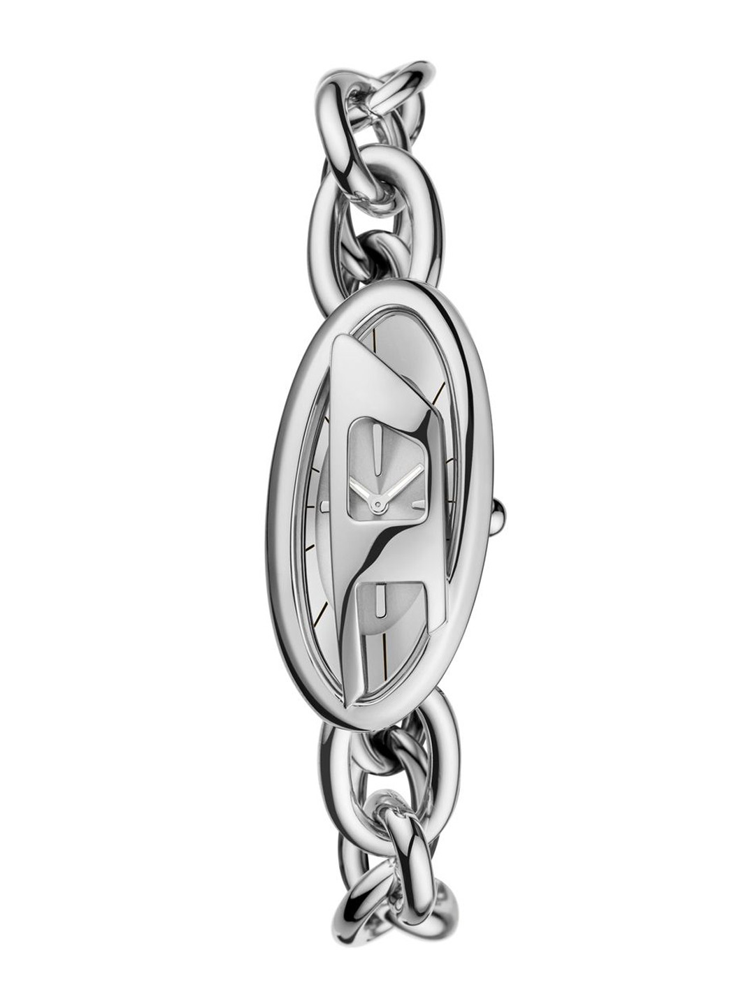 DIESEL Women Printed Dial & Stainless Steel Straps Analogue Watch AK_DZ5609