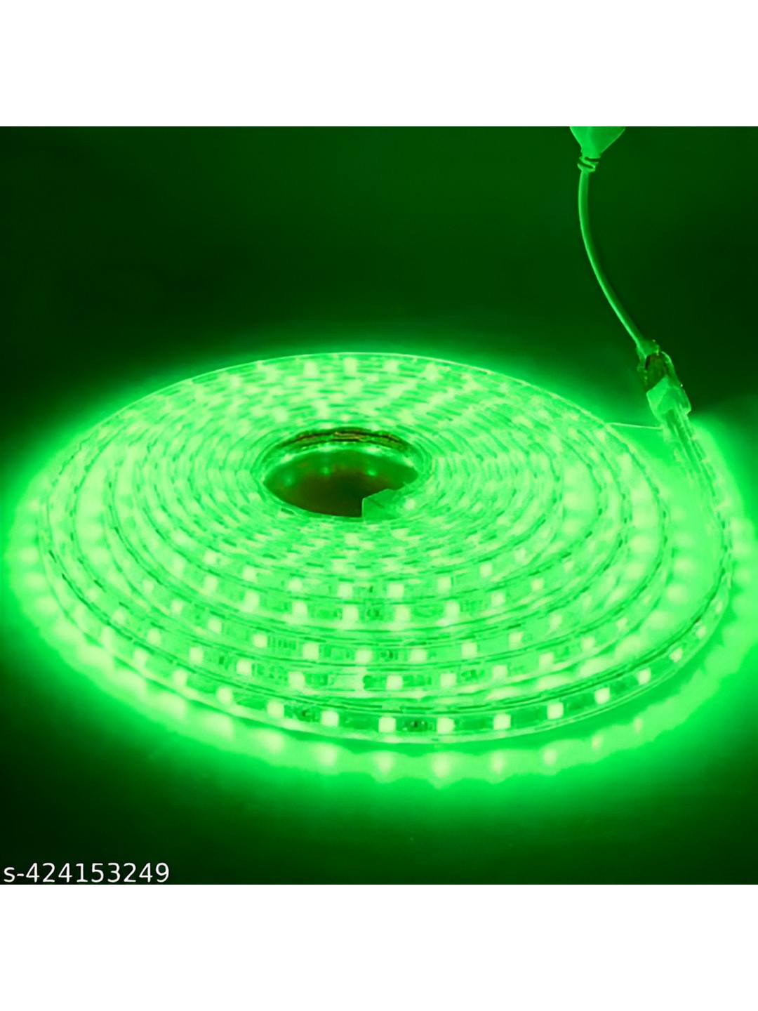 Peafowl Wholesale 10m Green Waterproof Rice Shape String Lights