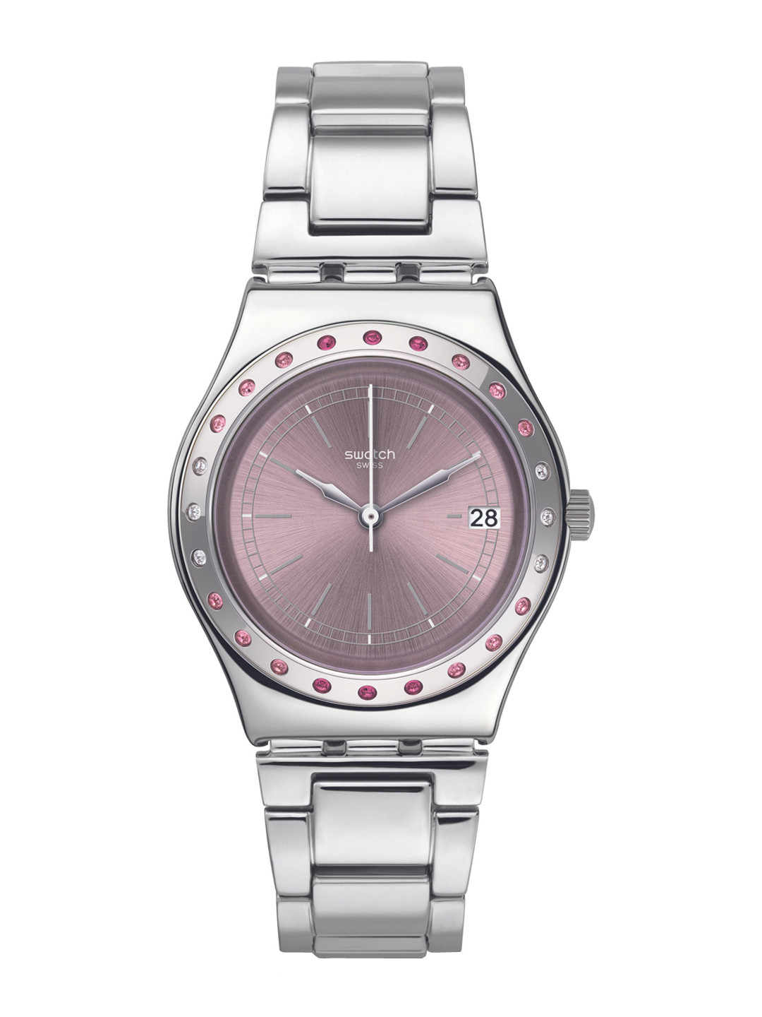 Swatch Unisex Embellished Dial & Bracelet Style Straps Analogue Watch YLS455G_SWATCHWATCH