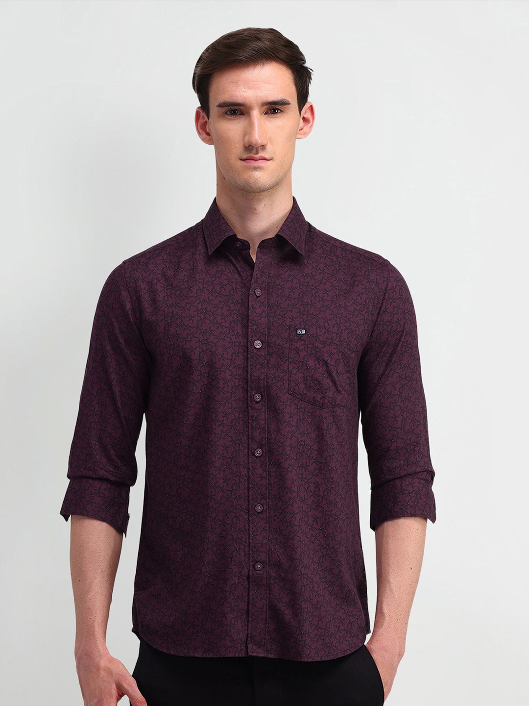 Arrow Sport Men Manhattan Slim Fit Floral Opaque Printed Casual Shirt