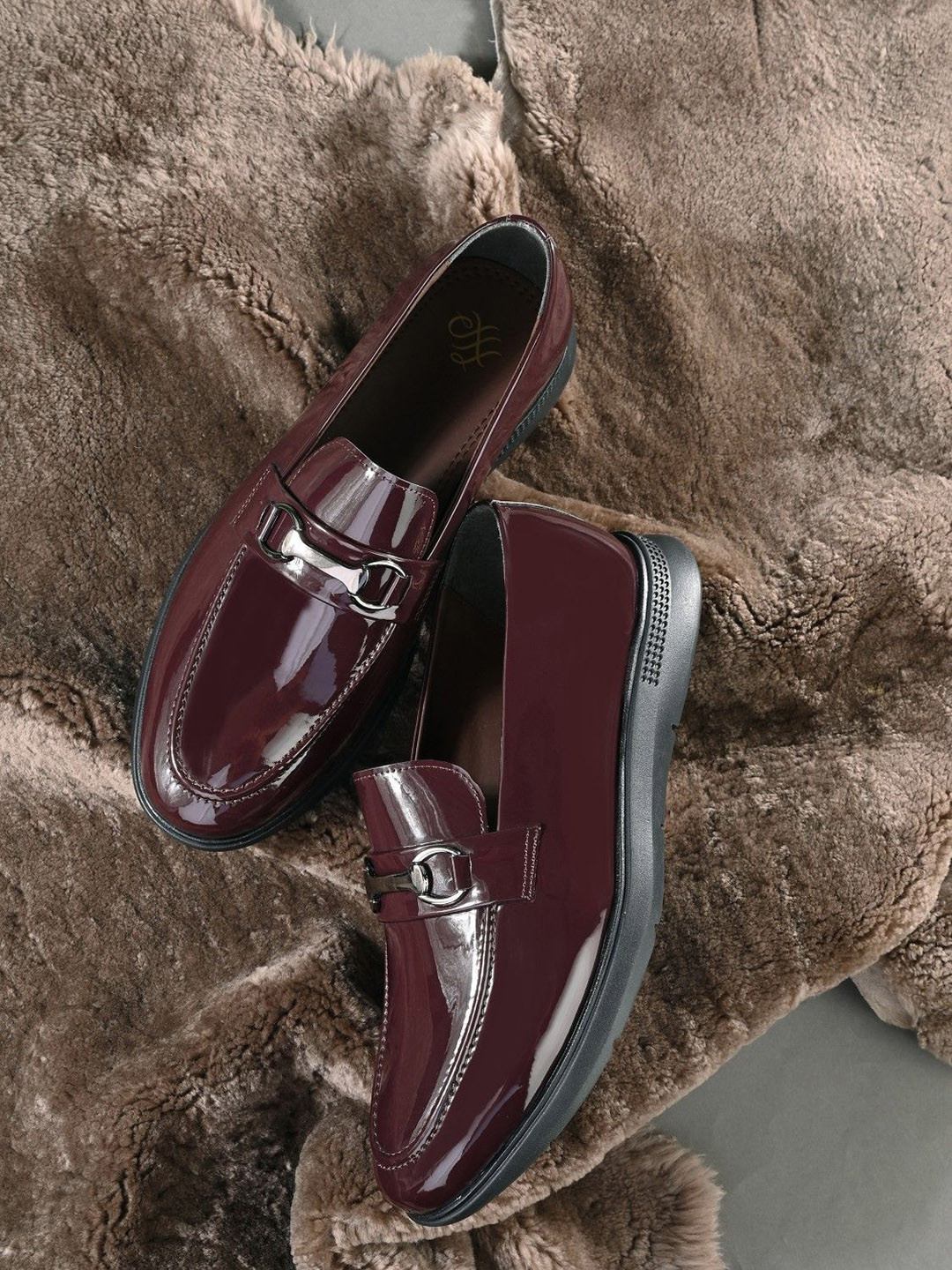 House of Pataudi Men Formal Lightweight Loafers