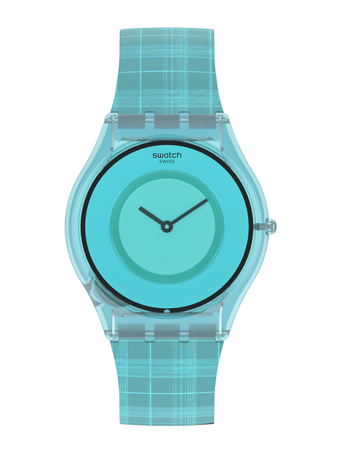 Swatch Unisex Patterned Dial & Textured Straps Analogue Watch SS08Z102_SWATCHWATCH
