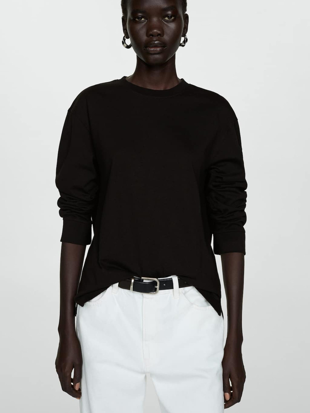 MANGO Knitted T-shirt