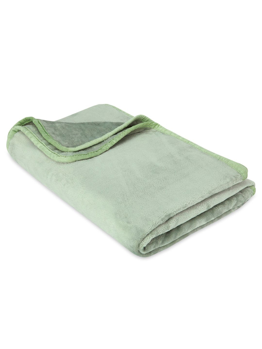 haus & kinder Green 450 GSM Single Bed Blanket