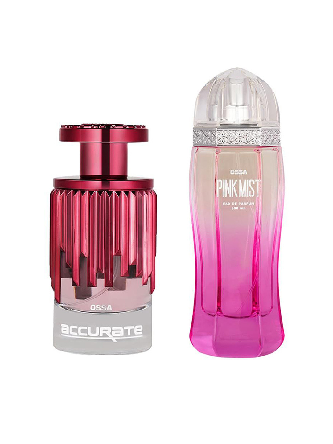 Ossa Set Of Accurate & Pink Mist Eau De Parfum - 100ml Each
