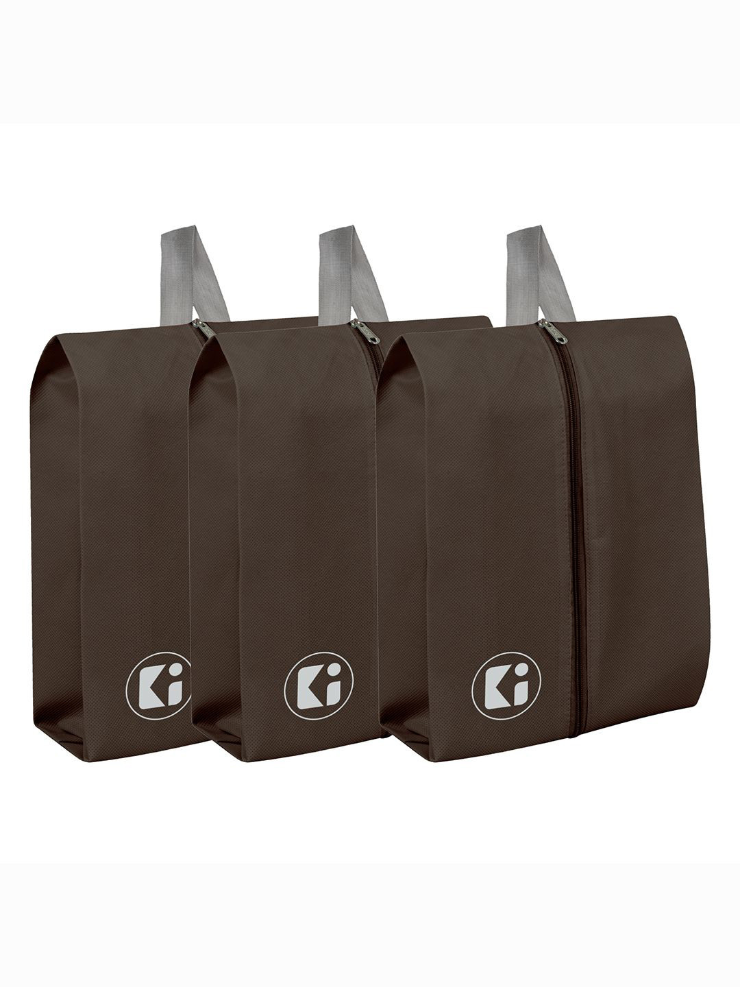 Kuber Industries 3 Pieces Water Proof Shoe Bag