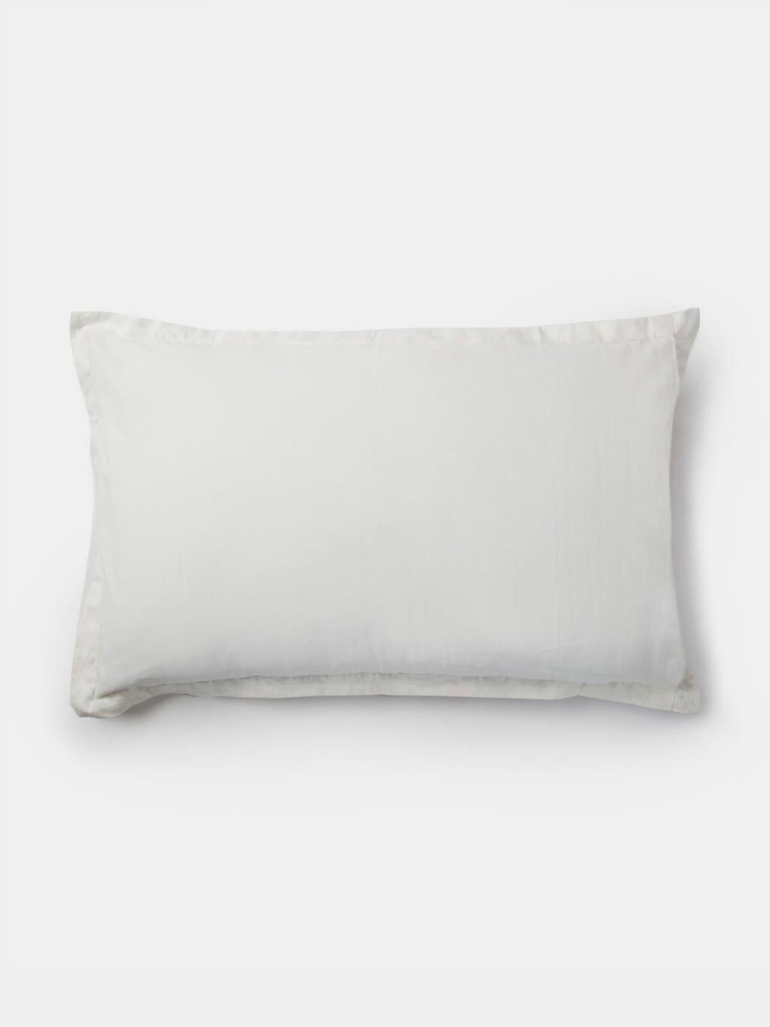 Fabindia White Cotton 140 TC Queen Bedsheet with 2 Pillow Covers-93 x 102 inches