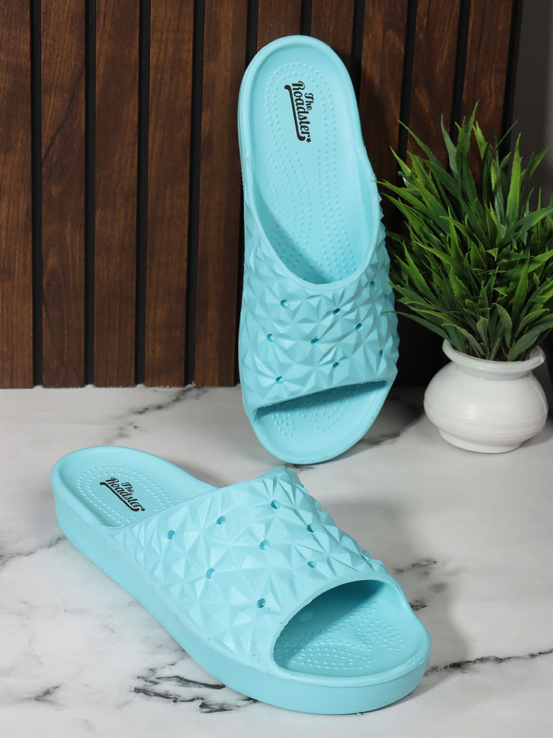 The Roadster Lifestyle Co Self Design Slider Flip Flop